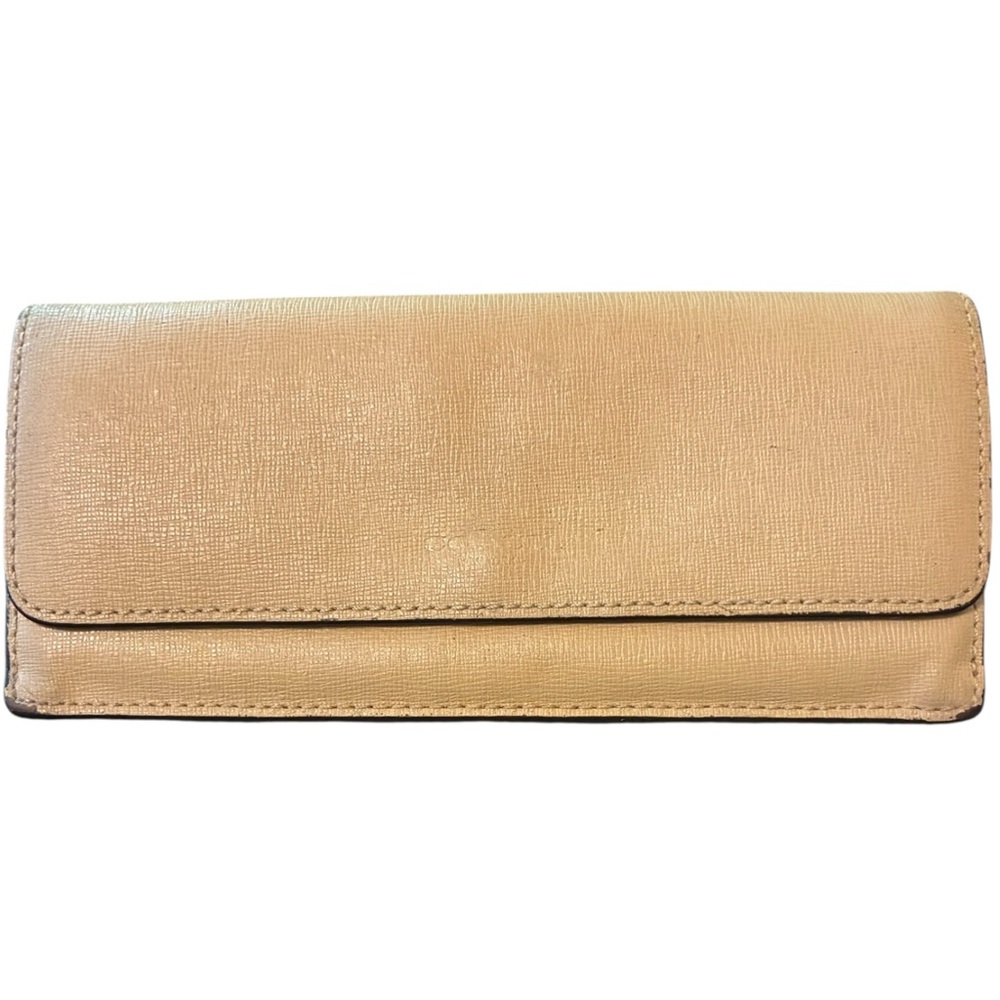 Vintage Coach Tan Leather Wallet